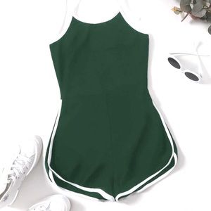 St pats….One piece sporty romper.